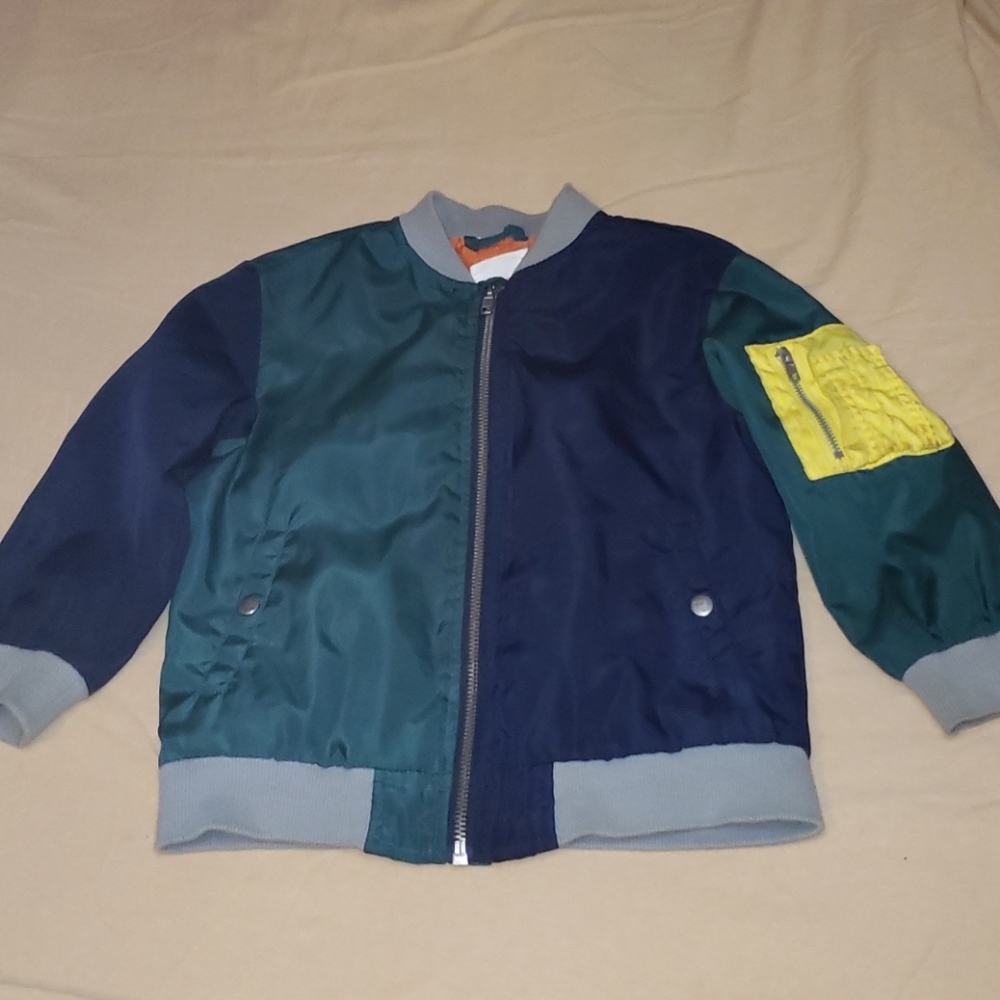 Toddler boys multicolored jacket